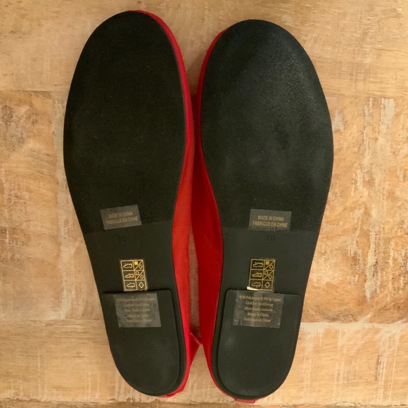 (NWT) JEFFERY CAMPBELL “MARY JANE” RED MESH FLATS, SIZE 10 - Picture 5 of 6